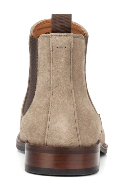 Shop Vintage Foundry Roberto Square-toe Slip-on Boot In Taupe