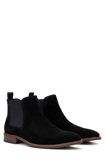 Shop Vintage Foundry Roberto Square-toe Slip-on Boot In Black