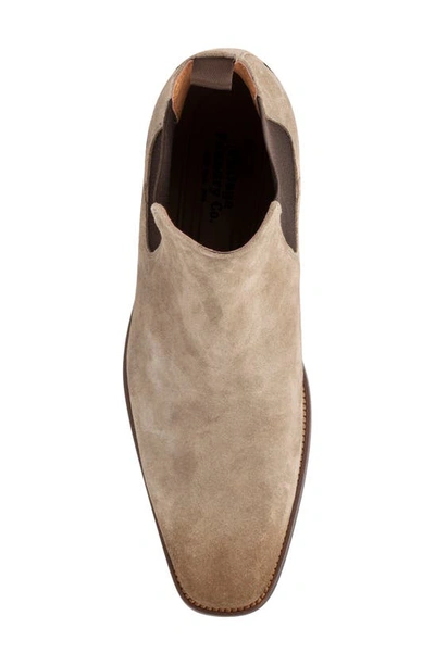 Shop Vintage Foundry Roberto Square-toe Slip-on Boot In Taupe