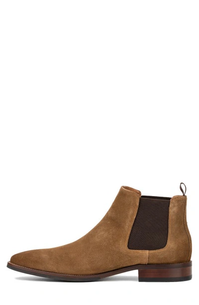 Shop Vintage Foundry Roberto Square-toe Slip-on Boot In Tan