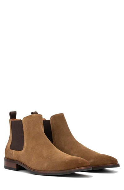 Shop Vintage Foundry Roberto Square-toe Slip-on Boot In Tan