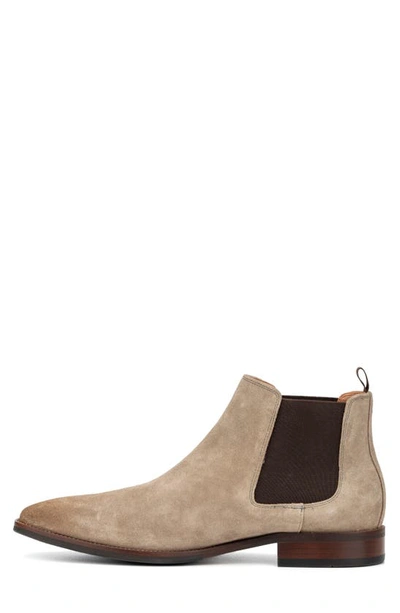 Shop Vintage Foundry Roberto Square-toe Slip-on Boot In Taupe