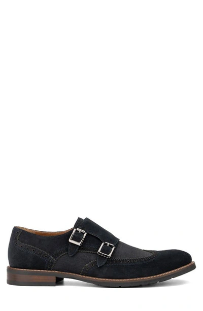 Shop Vintage Foundry Simon Slip-on Dress Shoe In Navy