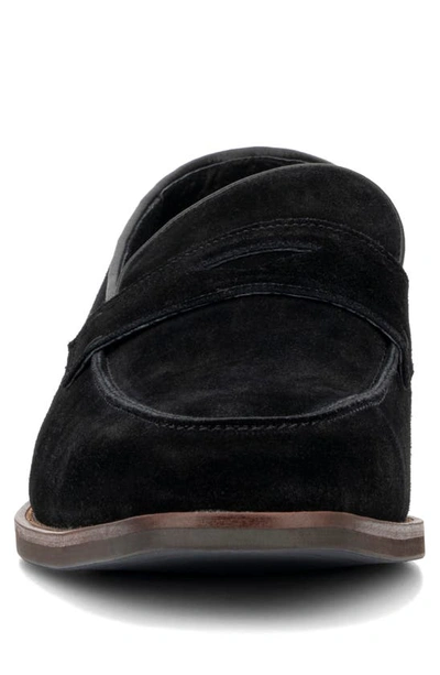 Vintage Foundry James Square-toe Slip-on Loafer In Black