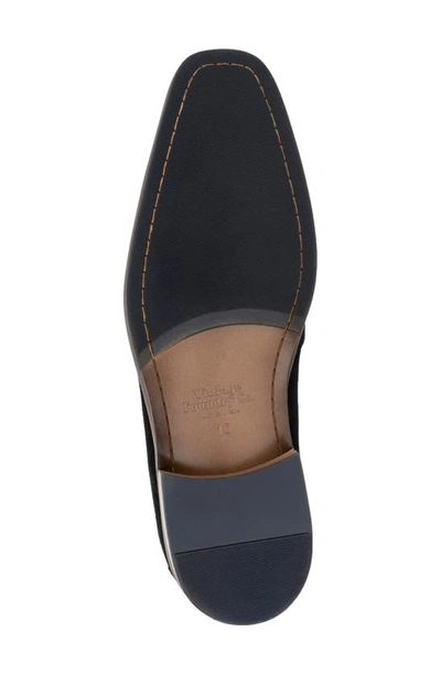 Shop Vintage Foundry James Square-toe Slip-on Loafer In Black