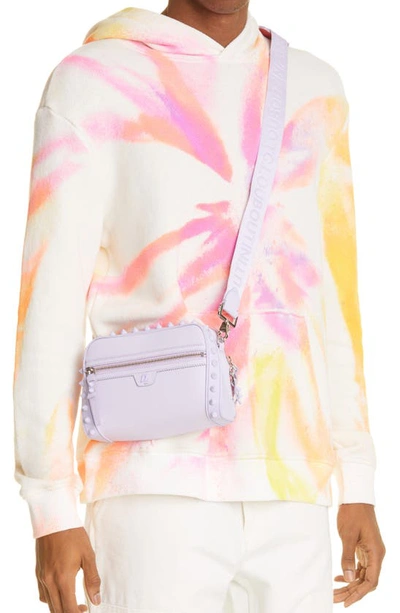 Christian Louboutin Loubitown Crossbody Bag In Lilac Smoke/ Lilac Smoke