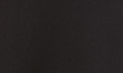 Shop Alexander Wang T Essential Cotton Blend Fleece Logo Sweateshirt In Black