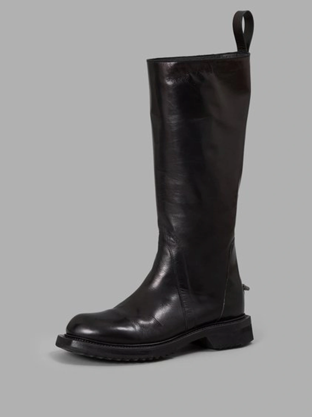 Rick Owens Black Cyclops Boots | ModeSens