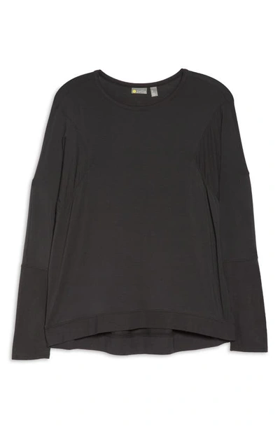 Zella Peaceful Relaxed Pullover In Black