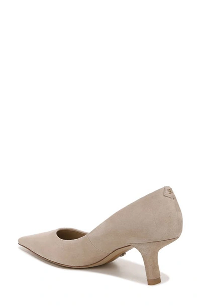 Sam Edelman Bianka Pointed Toe Pump In Cappuccino