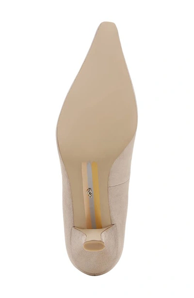 Sam Edelman Bianka Pointed Toe Pump In Cappuccino