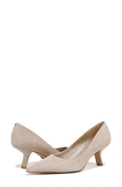Sam Edelman Bianka Pointed Toe Pump In Cappuccino