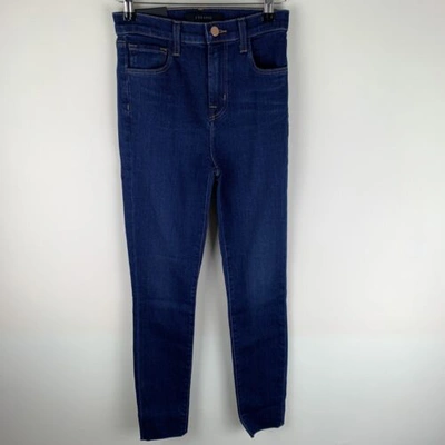 Pre-owned J Brand ‘leenah' High-rise Ankle Jeans, Indigo 24”w 26”l Rrp £255