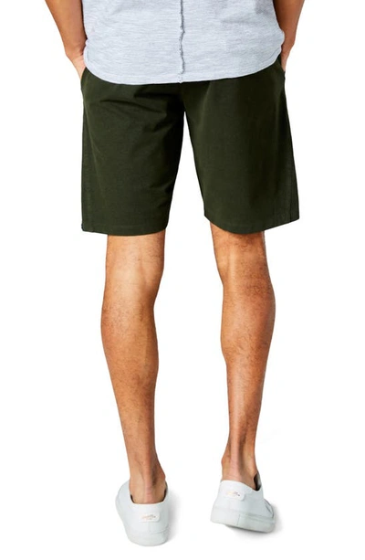 Shop Good Man Brand Flex Pro 9-inch Jersey Shorts In Rifle Green