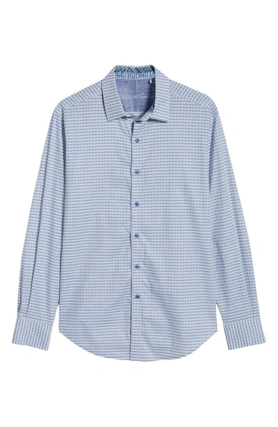 Shop Robert Graham Russell Check Button-up Shirt In Blue