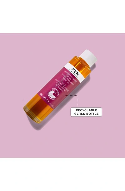 Shop Ren Moroccan Rose Ultra-moisture Body Oil, 3.3 oz
