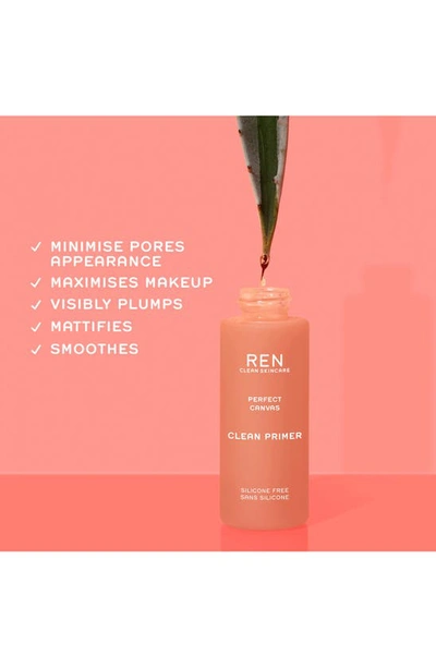 Shop Ren Clean Skincare Perfect Canvas Clean Primer