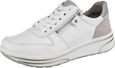 Pre-owned Ara Neu  Sapporo Sneakers Low 22398747 Für Damen Weiss