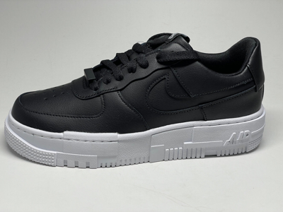 Pre-owned Nike Af1 Pixel Air Force 1 Sneaker Damenschuhe Turnschuhe Ck6649-001 Black White