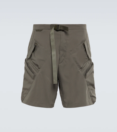 Shop Acronym Technical Shorts In Gray