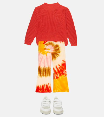 Shop Molo Gillis Cotton Sweater In Baked Apple