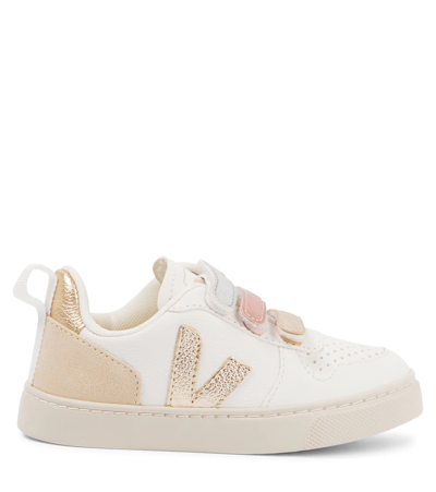Veja Sneakers In Multico Extra White Shiny