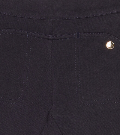 Chloé Baby Cotton-blend Pants In Blue