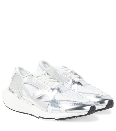 Shop Adidas By Stella Mccartney Ultraboost 22 Sneakers In Silvmt/ftwwht/cblack