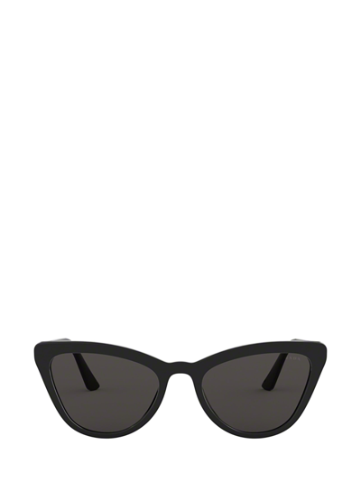 Shop Prada Pr 01vs Black Sunglasses