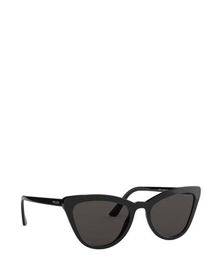 Shop Prada Pr 01vs Black Sunglasses