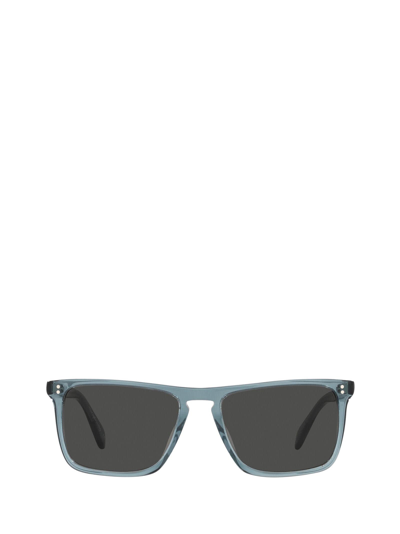 Shop Oliver Peoples Ov5189s Washed Teal Sunglasses