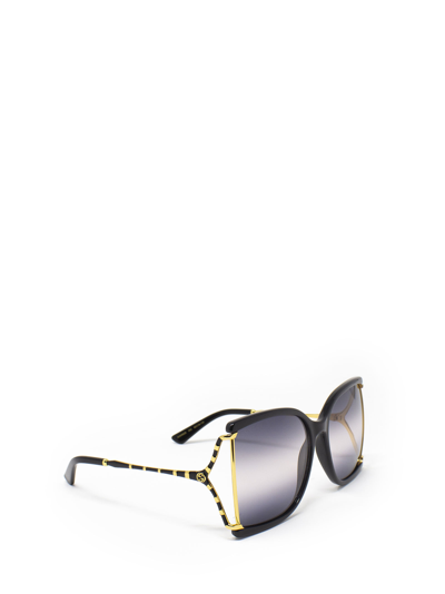 Shop Gucci Gg0592s Black Sunglasses