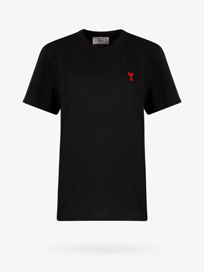 Shop Ami Alexandre Mattiussi T-shirt In Black