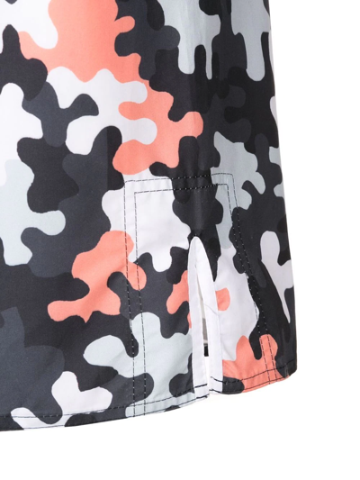 Shop Amir Slama Camouflage-print Bermuda Shorts In Multicolour