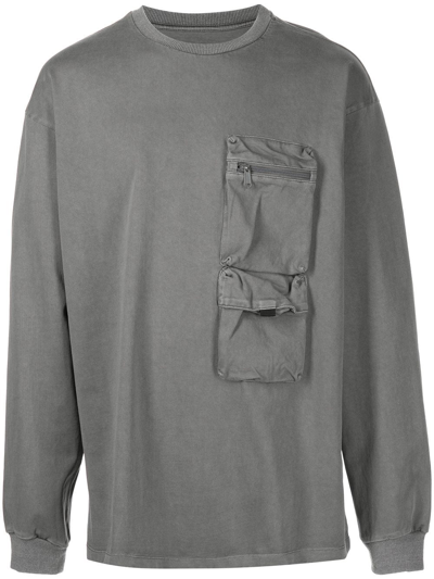 Shop Liberaiders Multi Utility Ls Tee In Grau