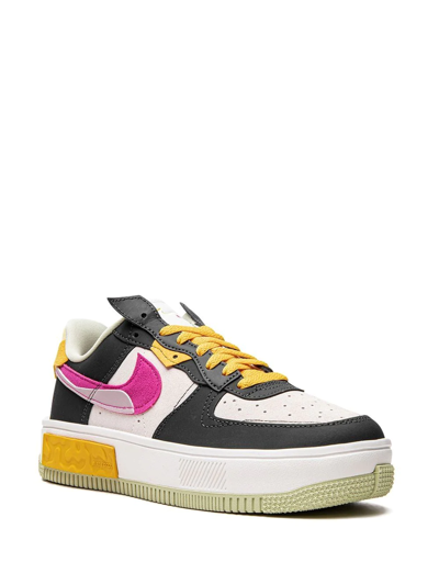 Shop Nike Air Force 1 Low Fontanka "pink Prime" Sneakers In White