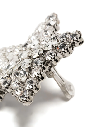 Alessandra Rich Star Earrings In Silber