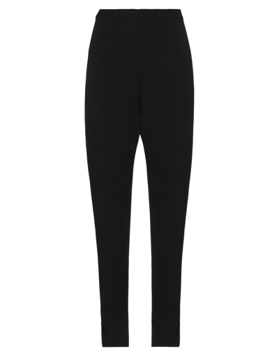 Shop Diana Gallesi Woman Pants Black Size 10 Polyester, Viscose, Elastane