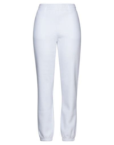 Shop Giada Benincasa Woman Pants White Size L Cotton, Polyester