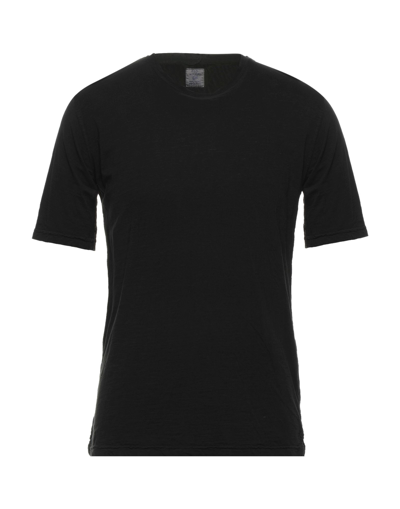 Shop R3d Wöôd Man T-shirt Black Size Xl Cotton