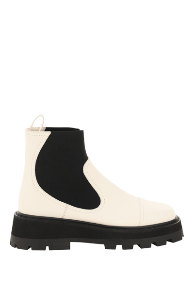 Shop Jimmy Choo Clayton Boots In Mixed Colours