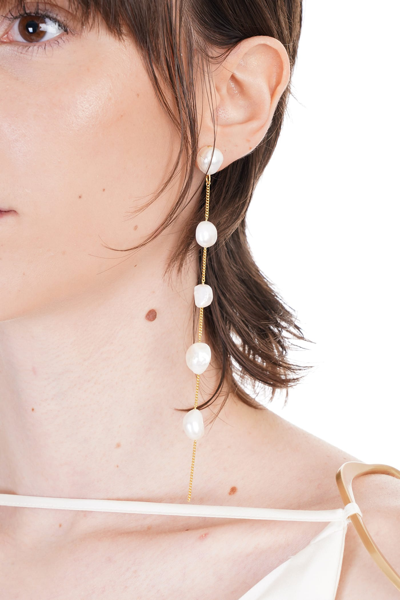 Shop Cult Gaia Jewelry In White Synthetic Fibers