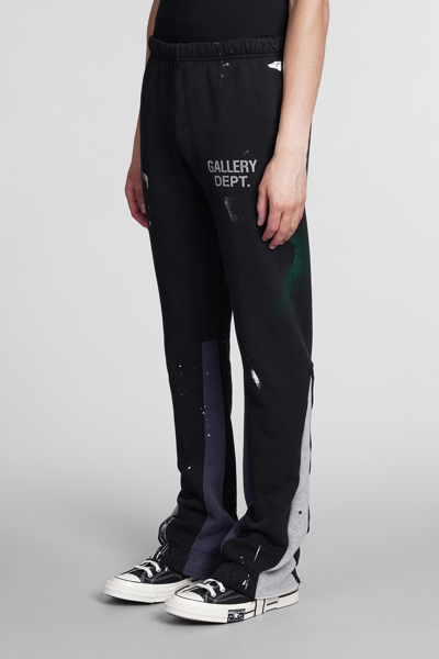 GALLERY DEPT. PANTS IN BLACK COTTON 