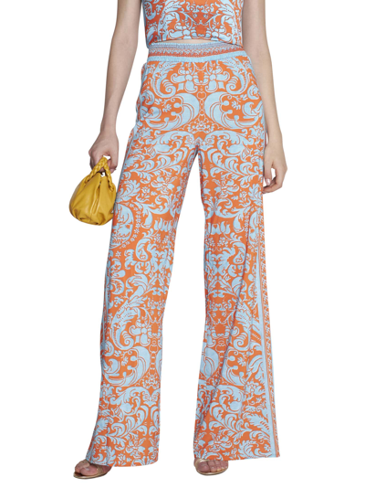 Shop Alice And Olivia Pants In Forever Yours Sienna