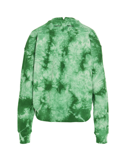 Shop Proenza Schouler White Label Crystal Sweatshirt In Green