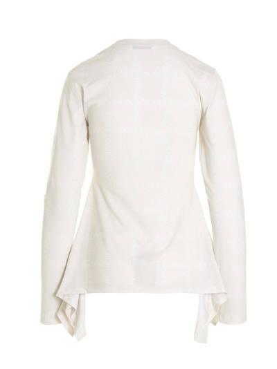 Shop Jw Anderson Handkerchief Top In White