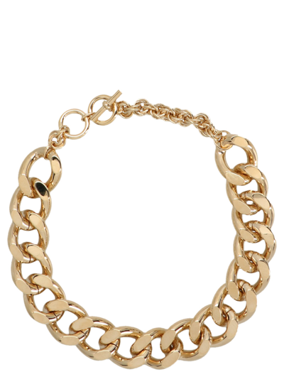 Shop Jw Anderson Chain Necklace In Gold