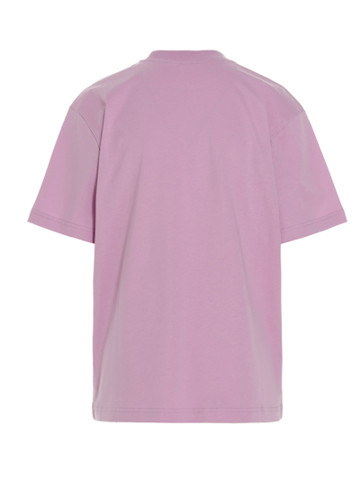 Shop Sunnei Logo T-shirt In Pink