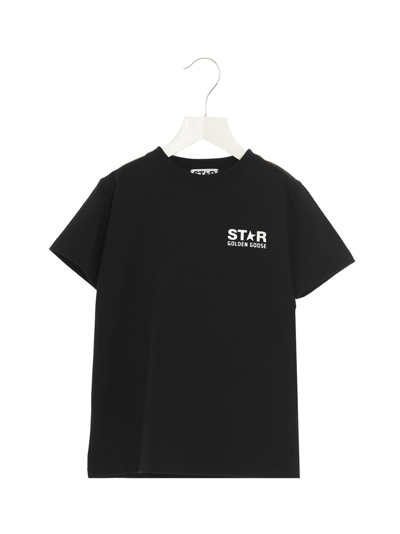 Shop Golden Goose Star T-shirt In Black