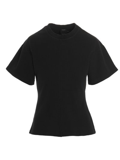 Shop Proenza Schouler Cotton T-shirt In Black